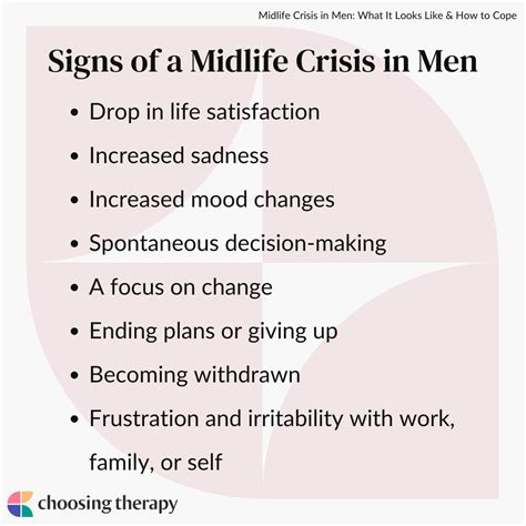 Understanding and Coping with a Midlife Crisis for。